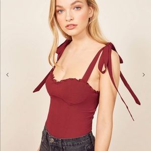 SOLD DO NOT BUY BNWT Reformation Blanca Top